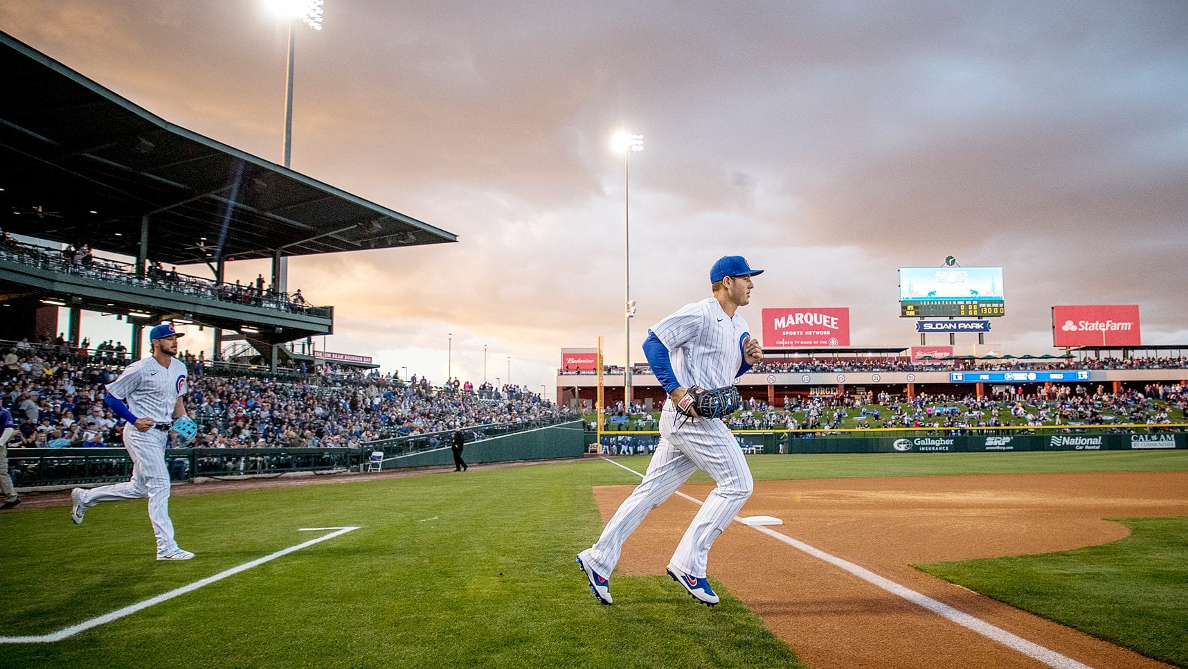 Cubs Rizzo And Bryant Spring Bright