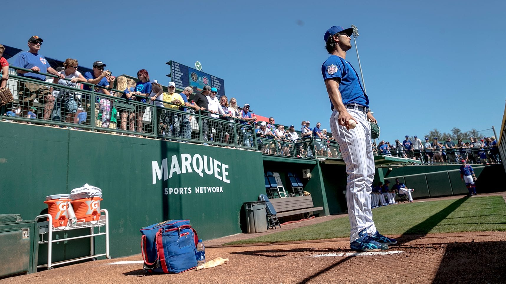 Sld Yu Darvish Spring Game Promotion