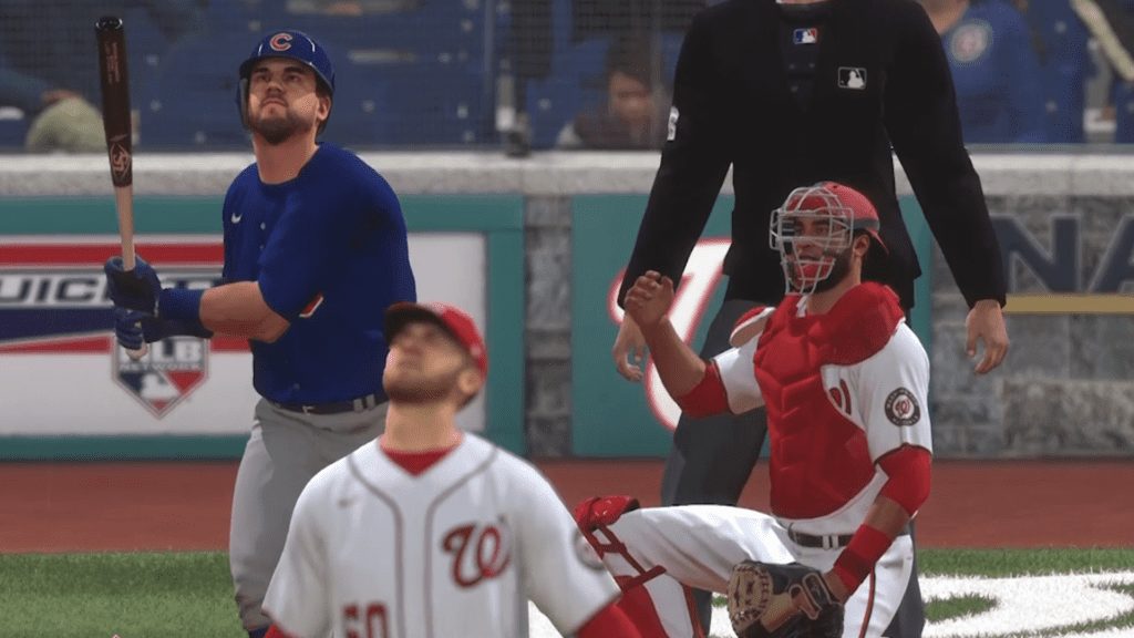 Kyle Schwarber Cubs Lose Opener In Was Slide
