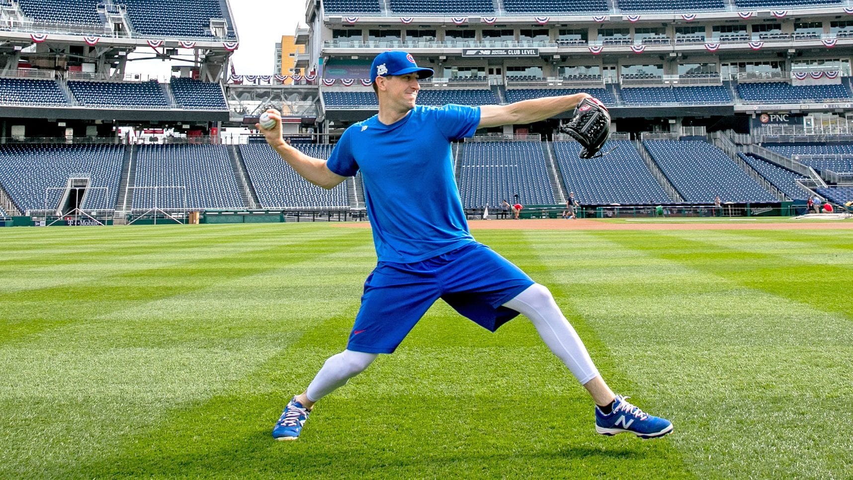 Kyle Hendricks empty stadium