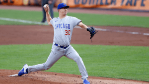 Alec Mills 2020 Cubs Reds 7 28 20