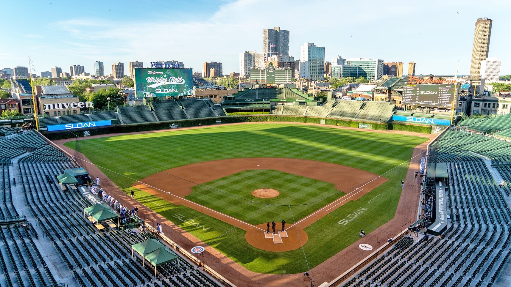 Chicago Cubs: Two Wrigley Field bleacher sections to open Monday - Sports  Illustrated