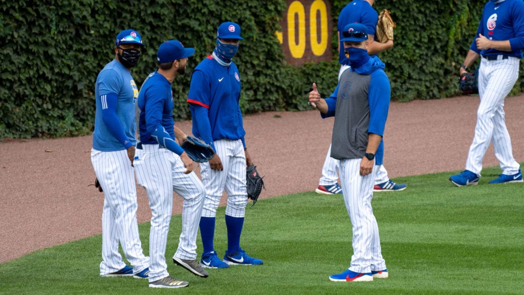 Ross And Relievers See Camera Taking Their Pic