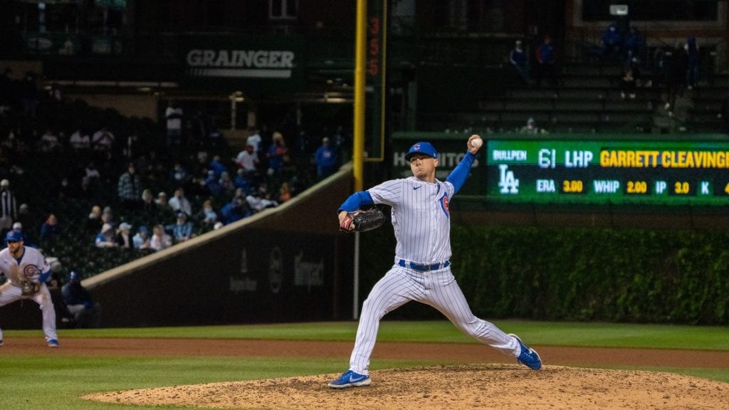 Justin Steele Flashing His Potential Slide