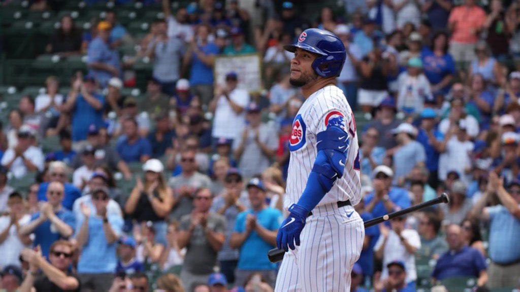 Willson Contreras Wrigley Moment Cubs Fans