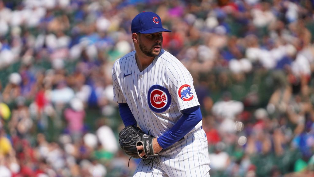 Scott Effross On Mound At Wrigley