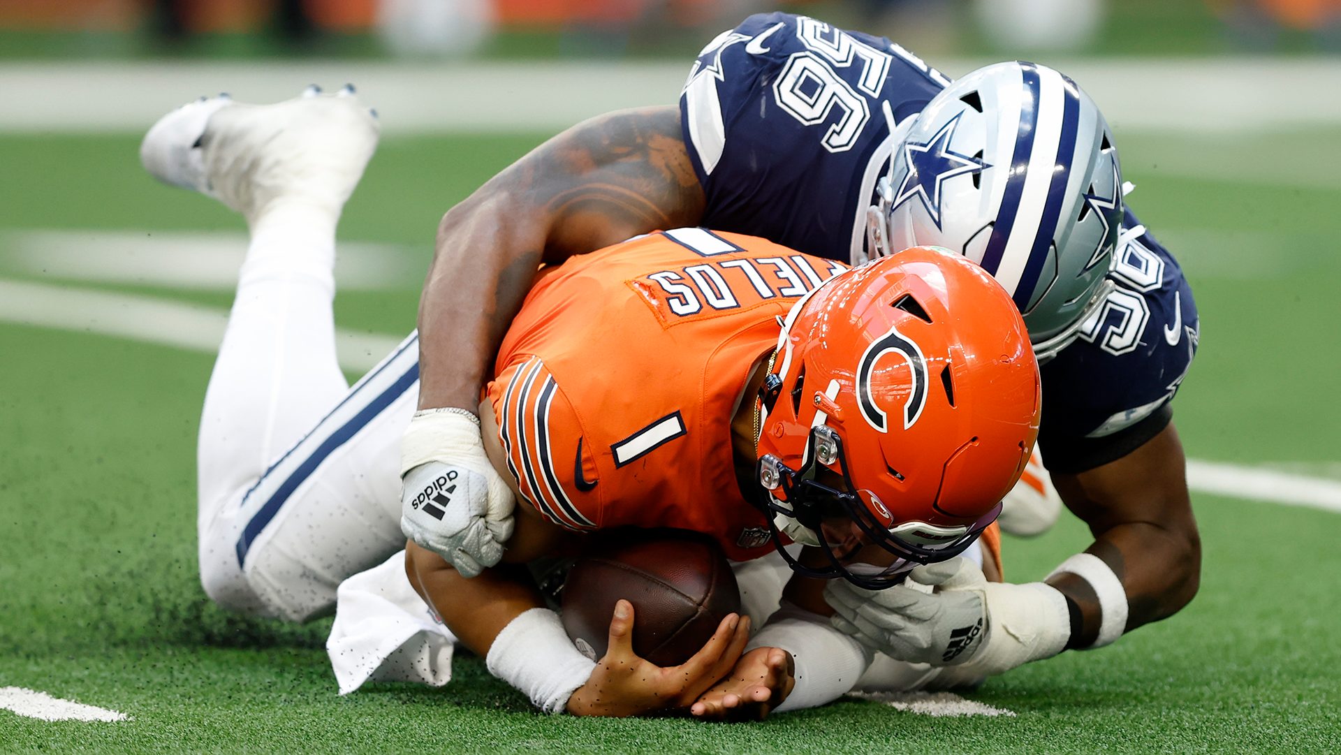 Week 8 photos: Chicago Bears lose to the Dallas Cowboys 49-29