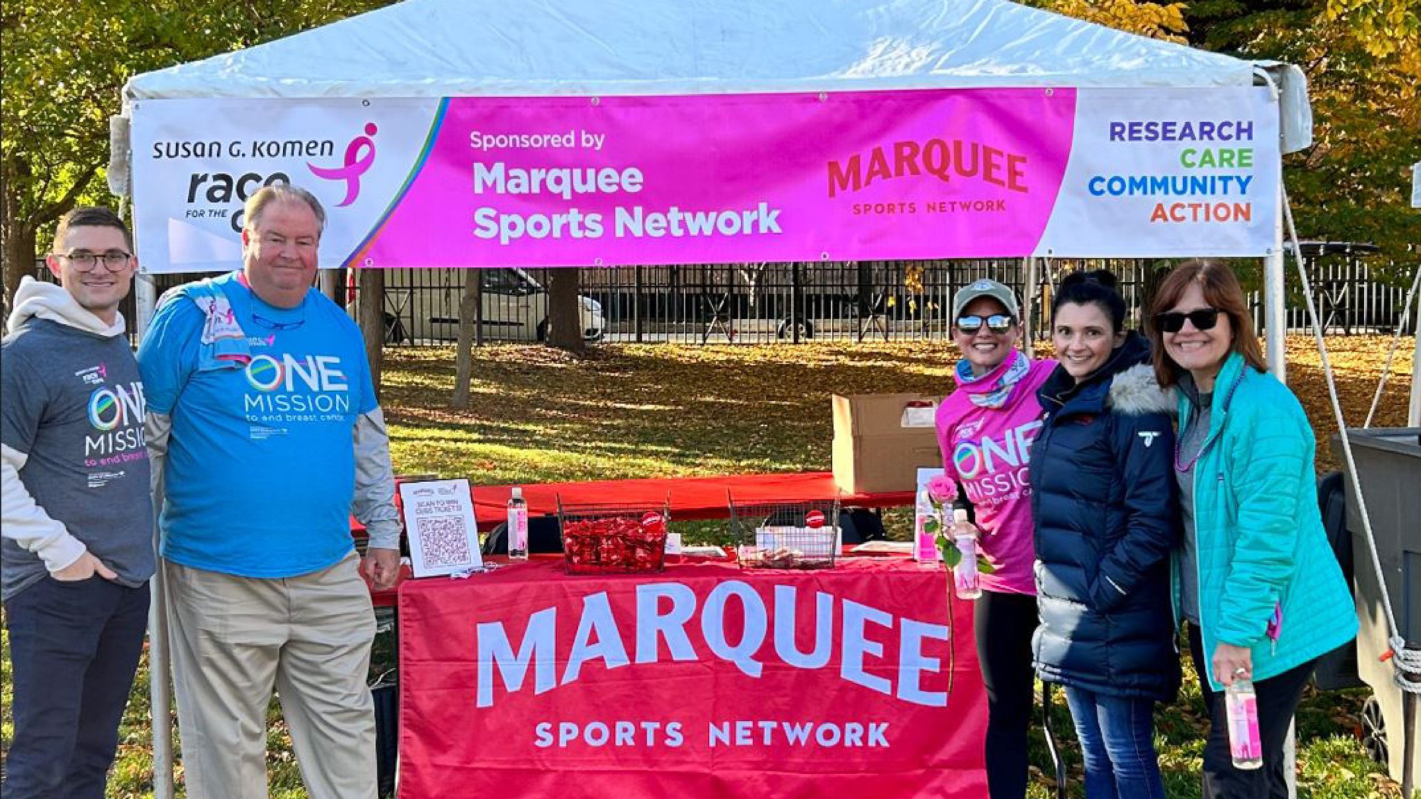 Marquee Sports Network partners with Susan G. Komen at 2022 Chicago