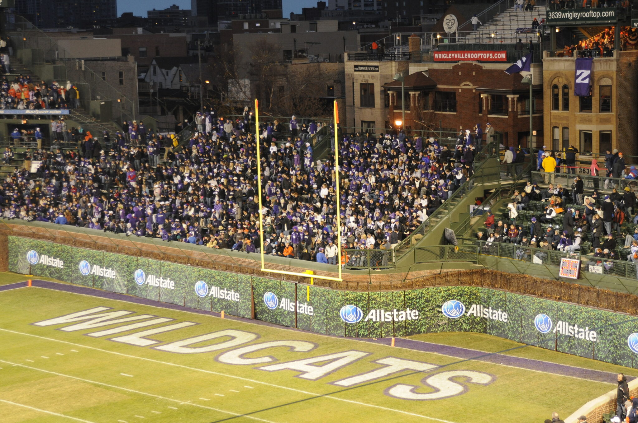 A unique Special Experience College Football Returns To Wrigley 
