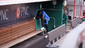 Hector Neris 2024 Trade Deadline Cin Dugout Phone