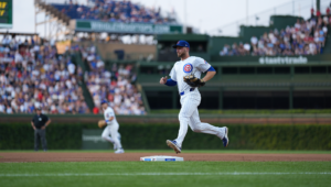 Michael Busch First Base Defense Story