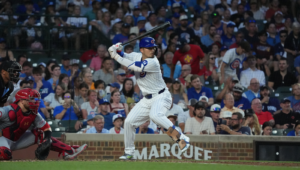 Seiya Suzuki Ready To Take A Swing Against Cardinals At Wrigley Aug 2024