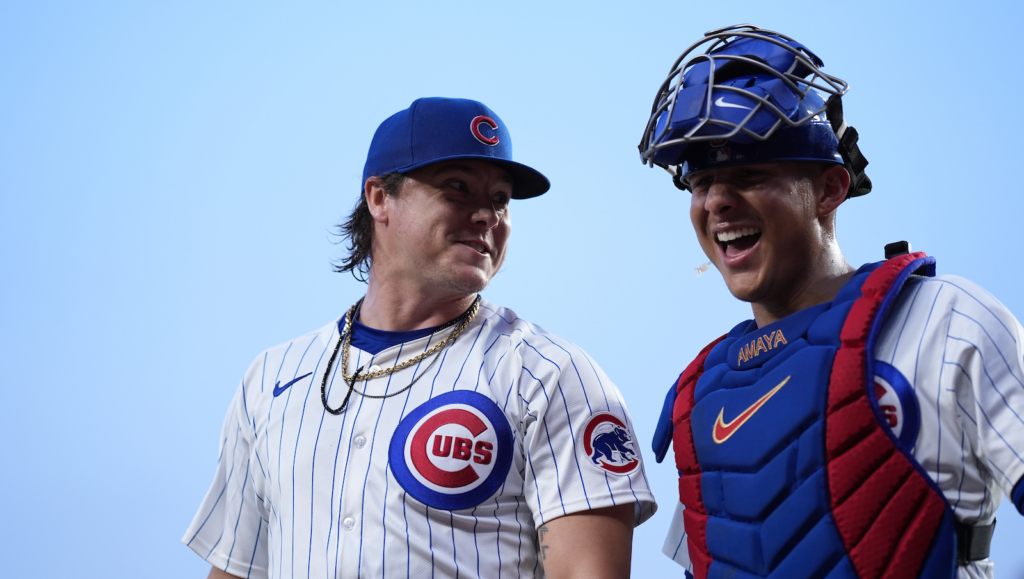 Steele Amaya Laughing Photo Walking Back To Dugout