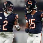 DJ Moore Rome Odunze bears rams nfl playoffs injury report