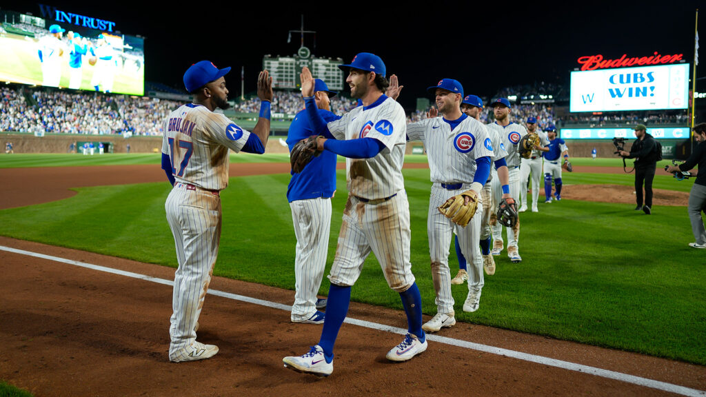 Cubs win Wrigley Field