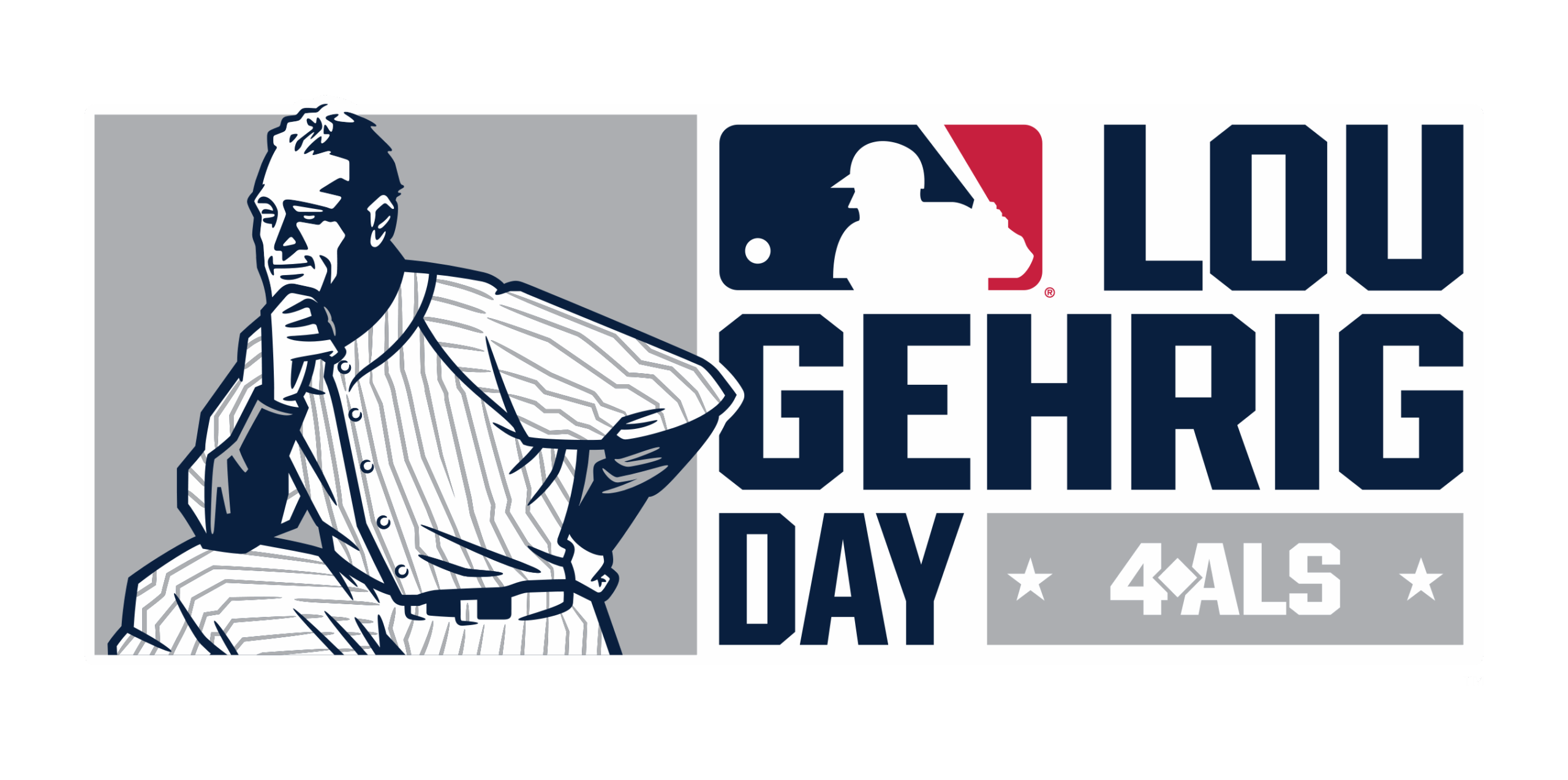Lou Gehrid Logos Hor