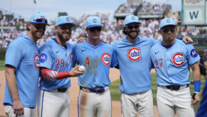 Carson Kelly, Michael Busch, Pete Crow-Armstrong, Dansby Swanson, Seiya Suzuki