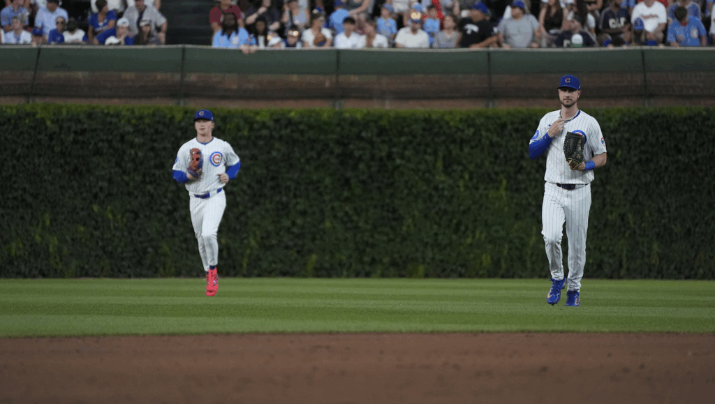 Kyle Tucker Pca Trotting In From Wrigley Of