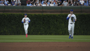 Kyle Tucker Pca Trotting In From Wrigley Of