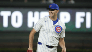 Matthew Boyd Smiling After Outing Against Royals