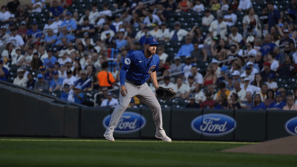 Michael Busch Defensive Position Twins