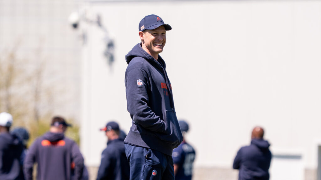 Ben Johnson Training Camp Bears