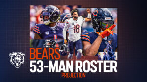 Bears roster projection 2025