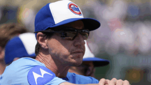 Craig Counsell Dugout Shot Aug 2025
