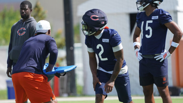 Dj Moore Bears Training Camp