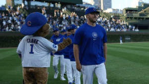 Jameson Taillon Javier Assad Walking At Wrigley