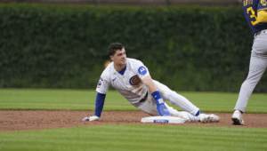 Matt Shaw Caught Stealing Brewers Aug 2025