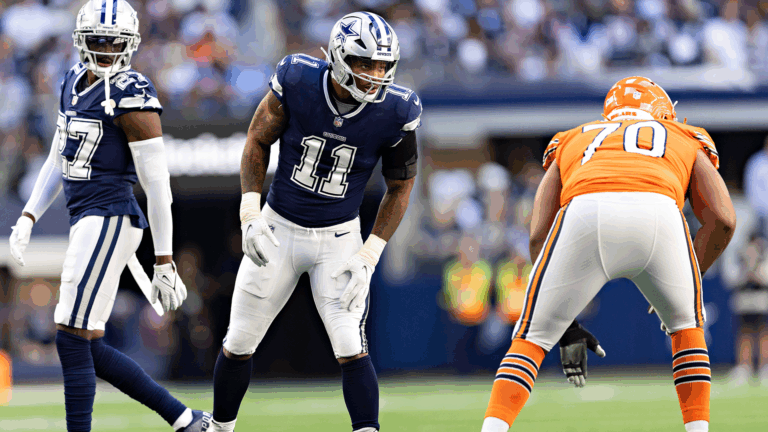 Micah Parsons Braxton Jones 2022 Bears Getty Image