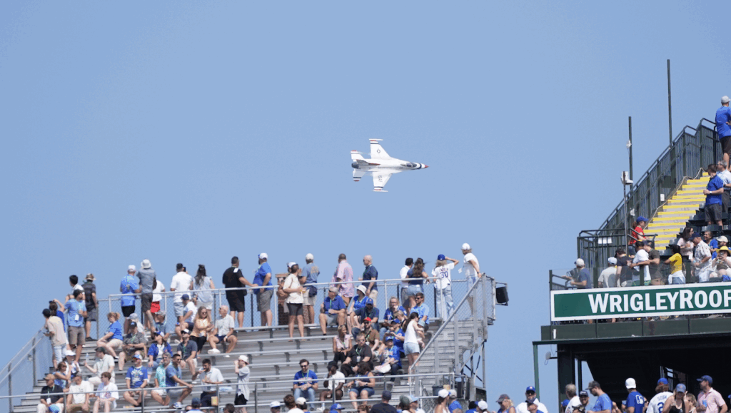 Thunderbirds Over Wrigley Rf 2025