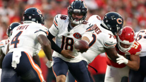 Caleb Williams Dandre Swift Bears Chiefs