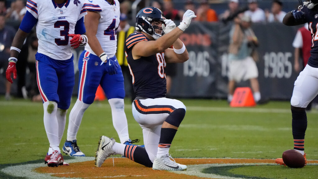 Cole Kmet Bills Preseason Bears