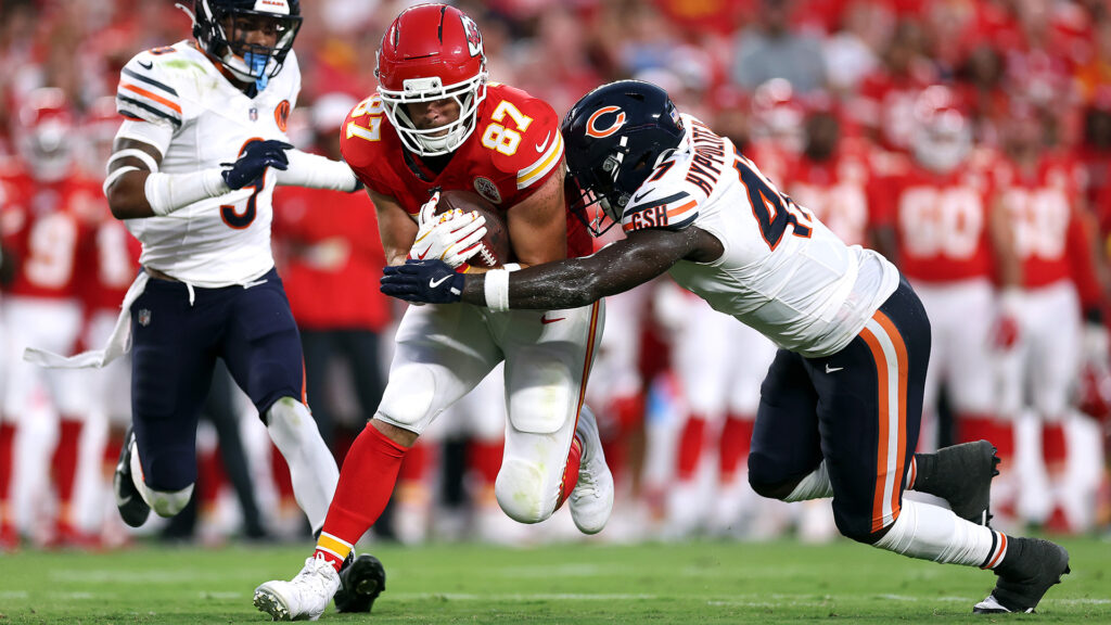 Jaquan Brisker Bears Chiefs Preseason