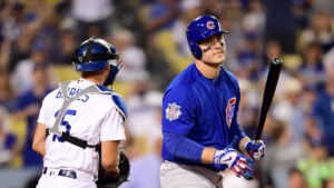 League Championship Series Chicago Cubs V Los Angeles Dodgers Game One