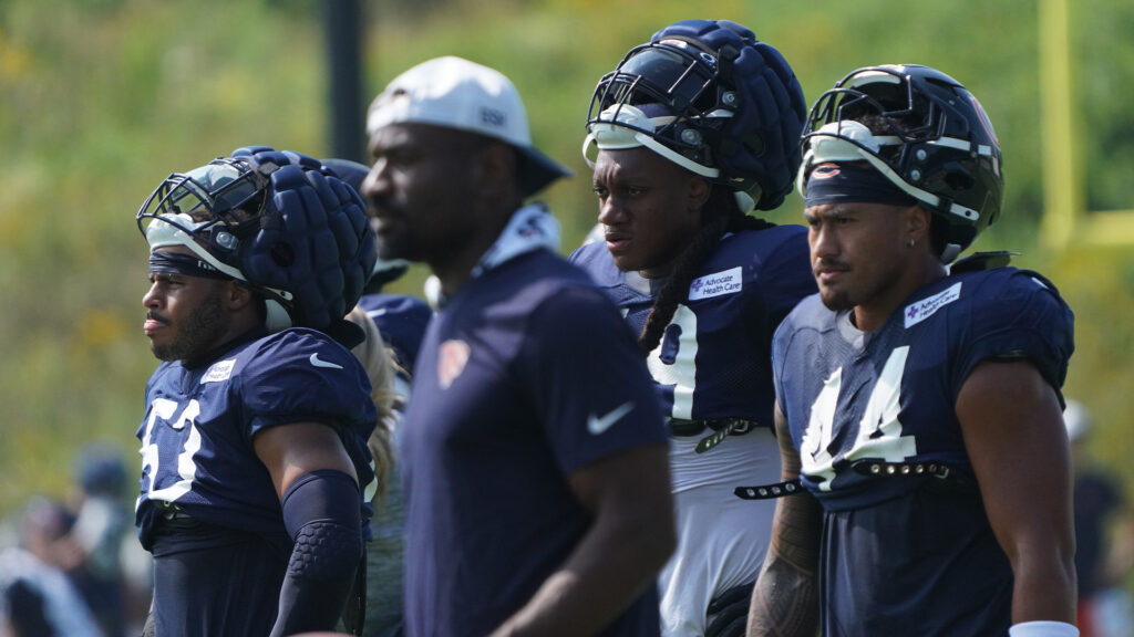 Tj Edwards Tremaine Edmunds Noah Sewell bears injury report