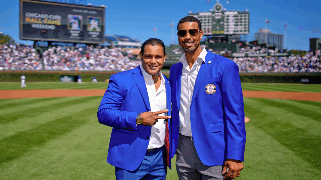 090725 Sammy Sosa.derrek Lee