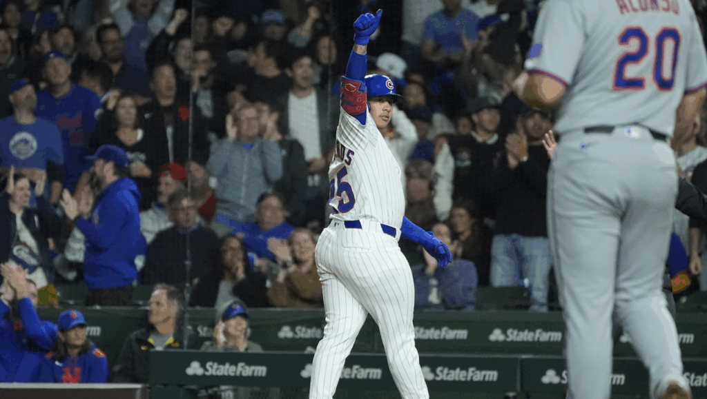 Ballesteros Offensive Night Vs Mets