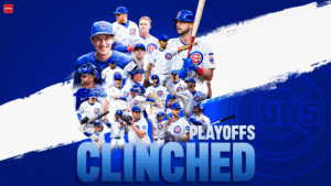Cubs Clinch 16x9 Graphic