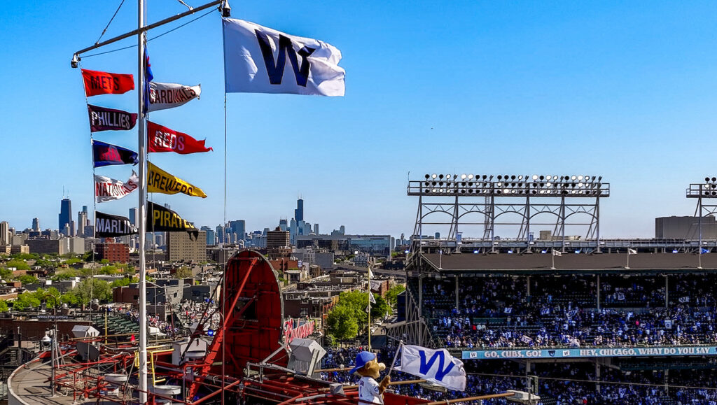 Drone, Wrigley Field