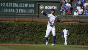 Dansby Swanson Throwing To 1b Wc G1