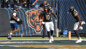 Luther Burden Celebrating Trick Play Cowboys