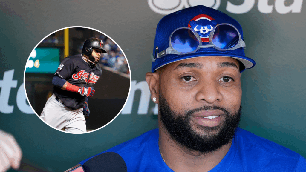 Carlos Santana 2016 World Series