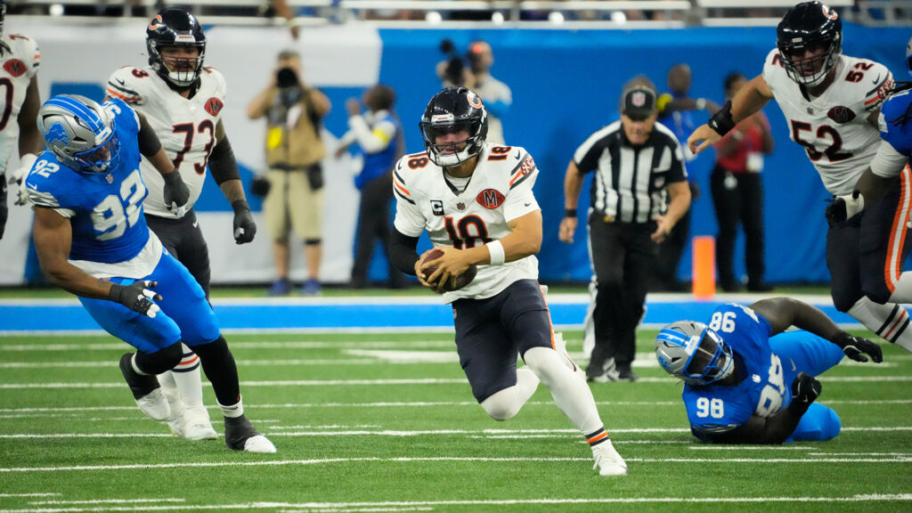 Caleb Williams Lions Bears