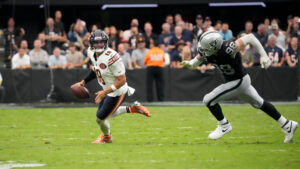 Caleb Williams Maxx Crosby Bears Raiders