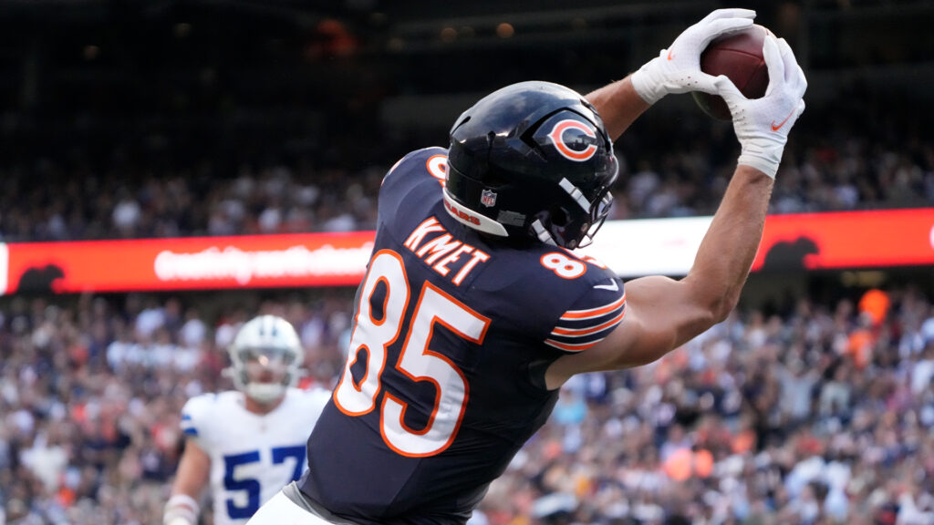 Cole Kmet Bears Cowboys