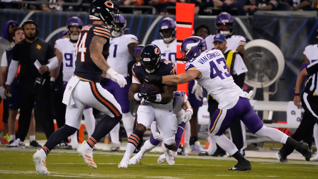 Dandre Swift Bears Vikings