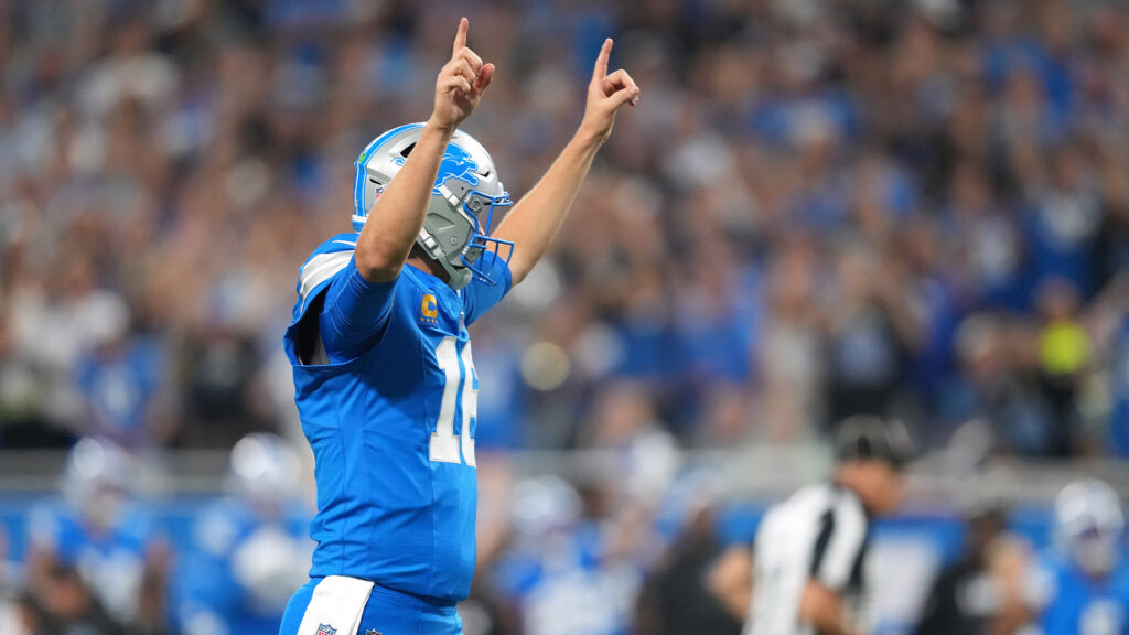 Jared Goff Lions Detroit Lions Ben Johnson